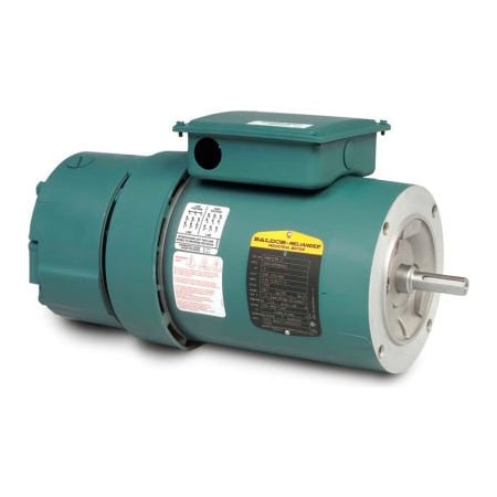 Baldor-Reliance Baldor-Reliance Motor VBM3542-D, .75HP, 1750RPM, 3PH, 60HZ, 56C, 3517M, TEFC, F3 VBM3542-D